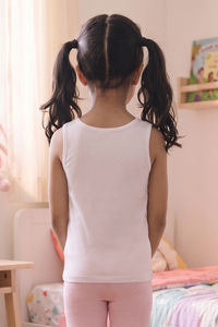 Zivame Girls Solid Tank Top (Pack of 2) - Bright White — thumbnail 4
